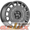 18 Rally Racing Van Dark Graphite Silver Lettering 8 PCD:5x120