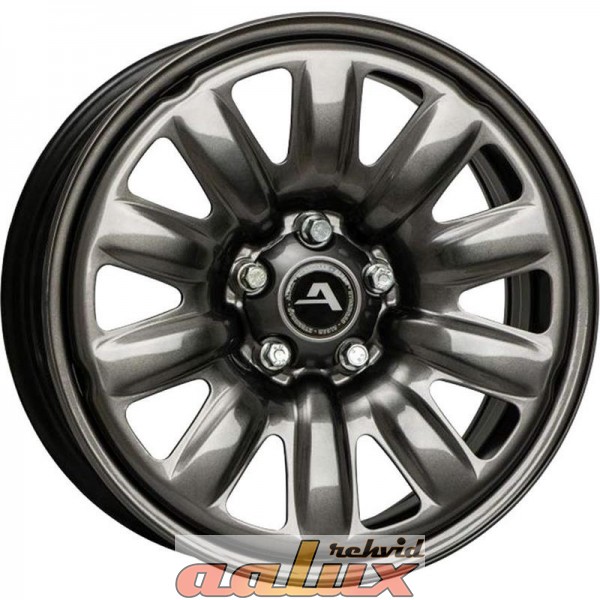 Alcar HybridRad 130402A Anthracite 6,5x16 5x114,3 ET50 CB66,1 With Cap 60° 130402A