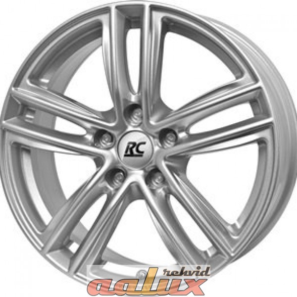 6x15 5/112 ET47 RC-Design RC27 kristallsilber