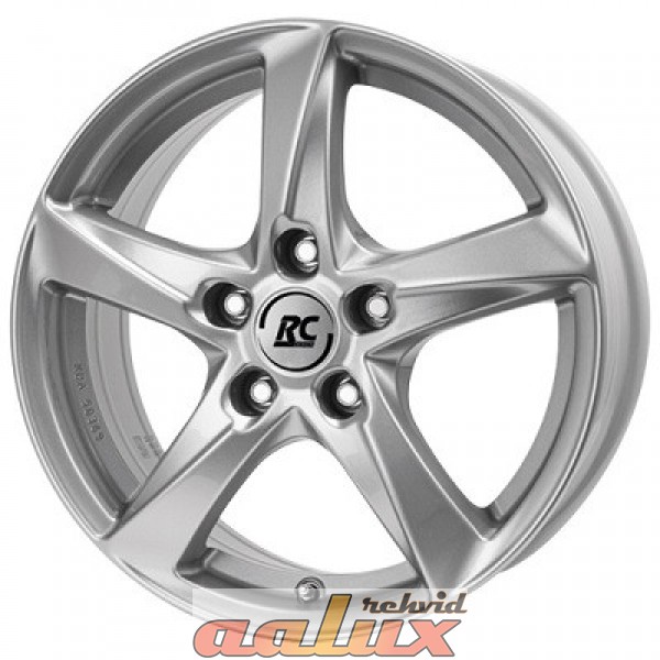 6x15 5/105 ET37 RC-Design RC30 kristallsilber