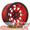 18 D695 Covert Candy Red Black Bead Ring 9 PCD:5x127