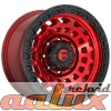 17 D632 Zephyr Candy Red Black Bead Ring 9 PCD:5x127