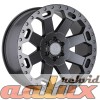 17 Warlord Matte Gunmetal 8 PCD:5x114.3