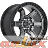 17 D698 Kicker Matte Gun Metal Black Bead Ring 9 PCD:6x114.3