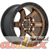 17 D699 Kicker Matte Bronze Black Bead Ring 9 PCD:6x114.3