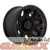 17 D824 Traction Matte Black With Double Dark Tint 9 PCD:5x127