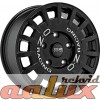18 Rally Racing Gloss Black Silver Lettering 8 PCD:5x114.3