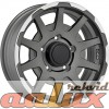 16 Dakar Matt Dark Grey Lip Polished 5.5 PCD:5x139.7